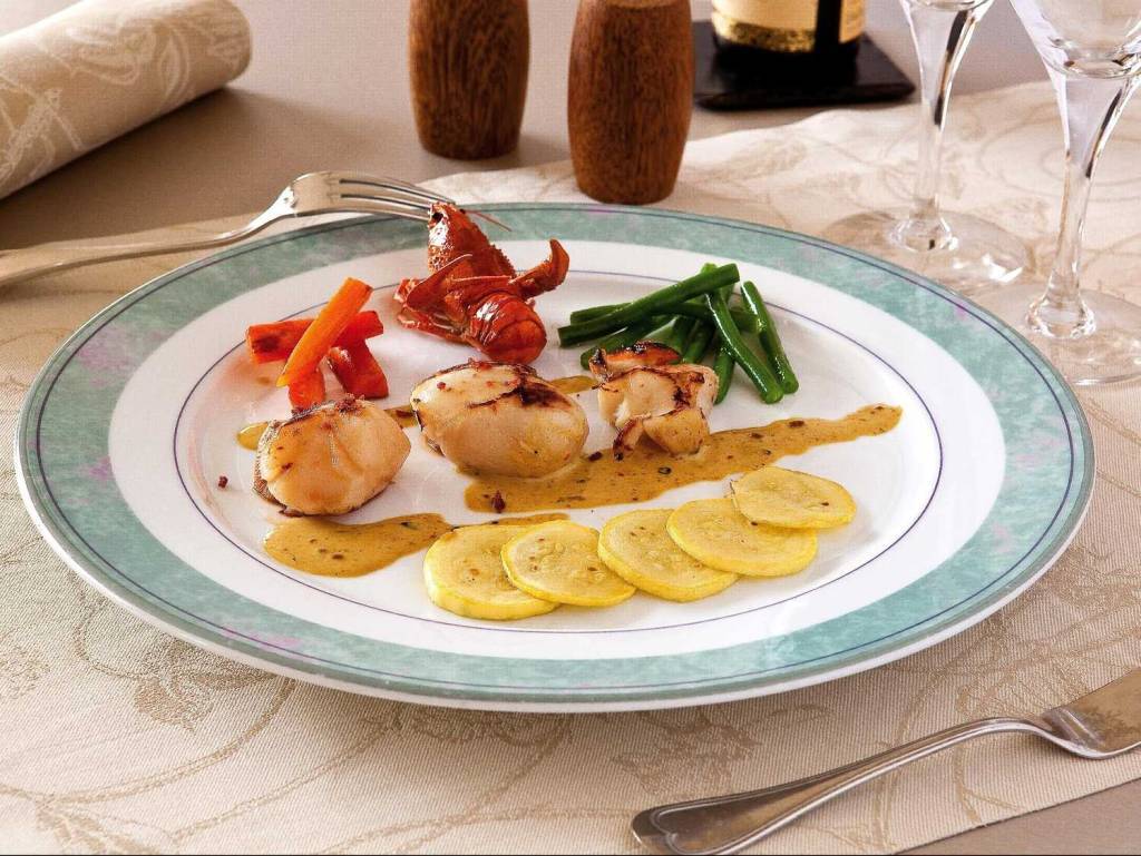 Assiette Retaurant Le Veurdre